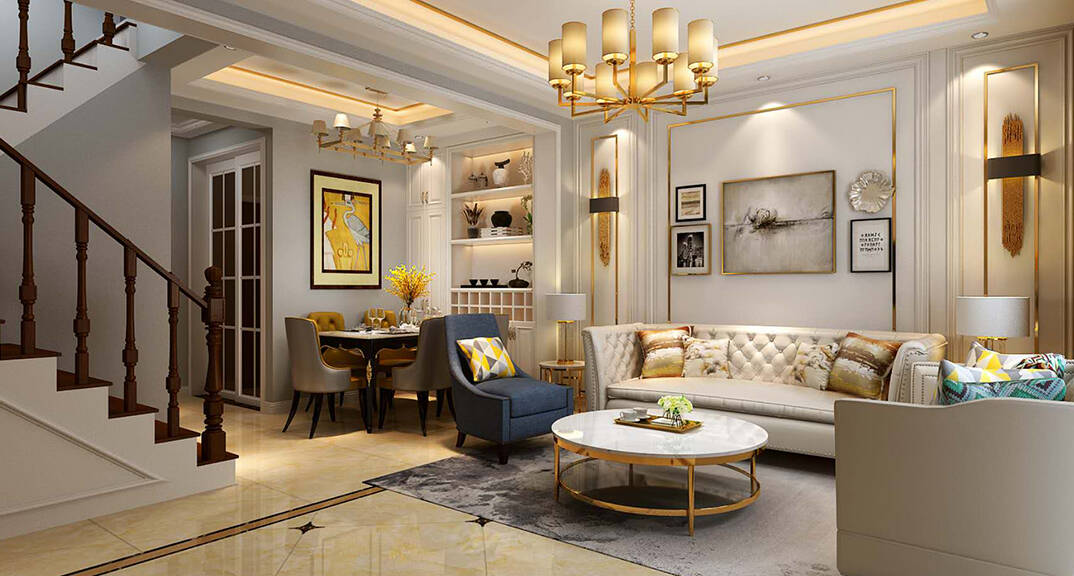 宝龙大沽河艺术村,美式气概