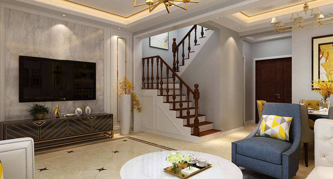 宝龙大沽河艺术村,美式气概