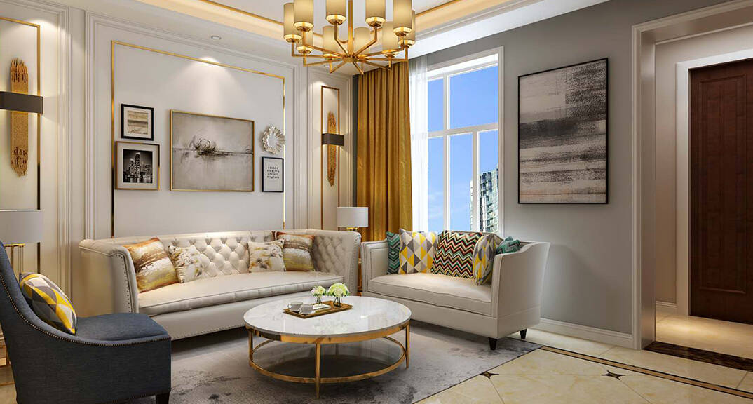 宝龙大沽河艺术村,美式气概