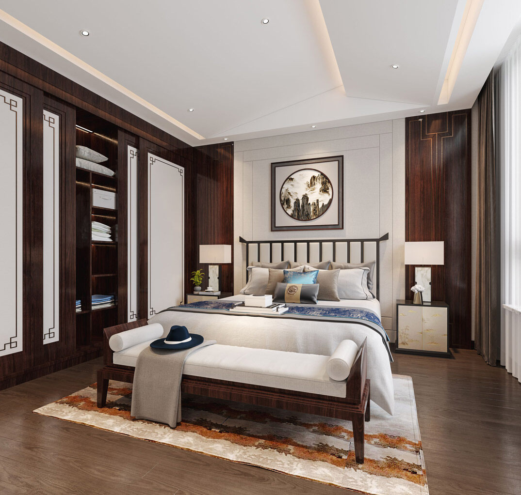 中欧金茂墅220㎡别墅中式气概次卧月博效果图-1.jpg