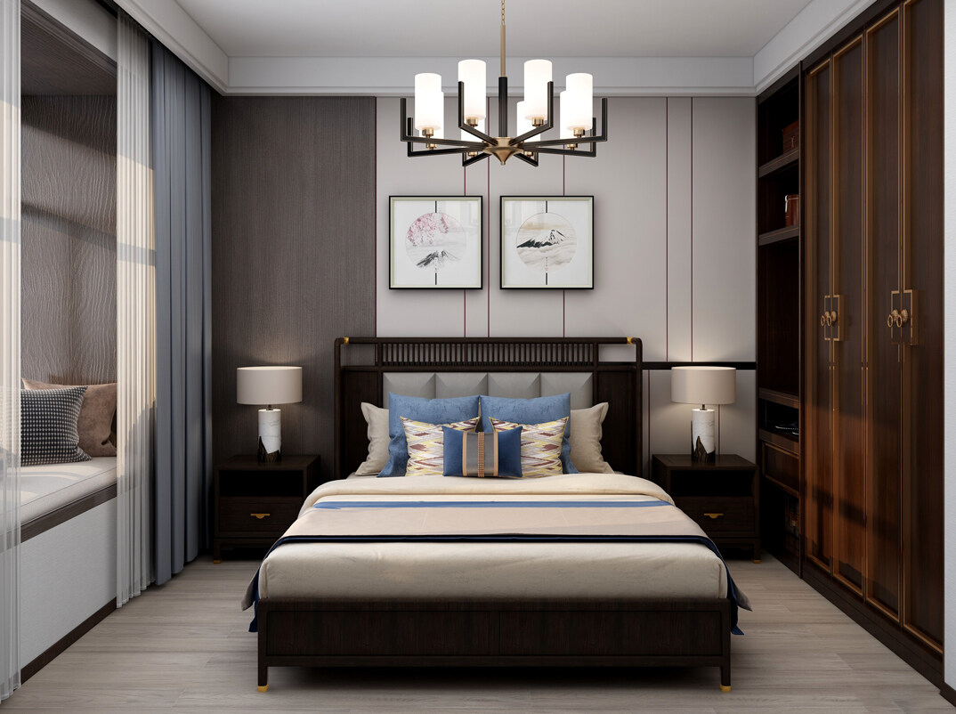 青安·海悦居86㎡二室二厅次卧新中式气概月博案例效果图-详.jpg