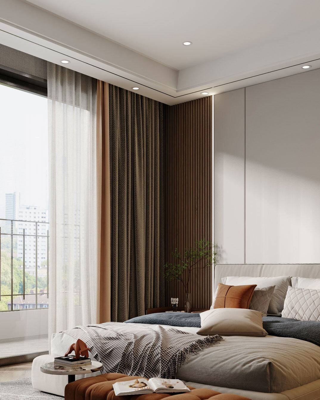 青岛小镇175㎡别墅下叠卧室轻奢极简气概月博案例效果图1.jpg