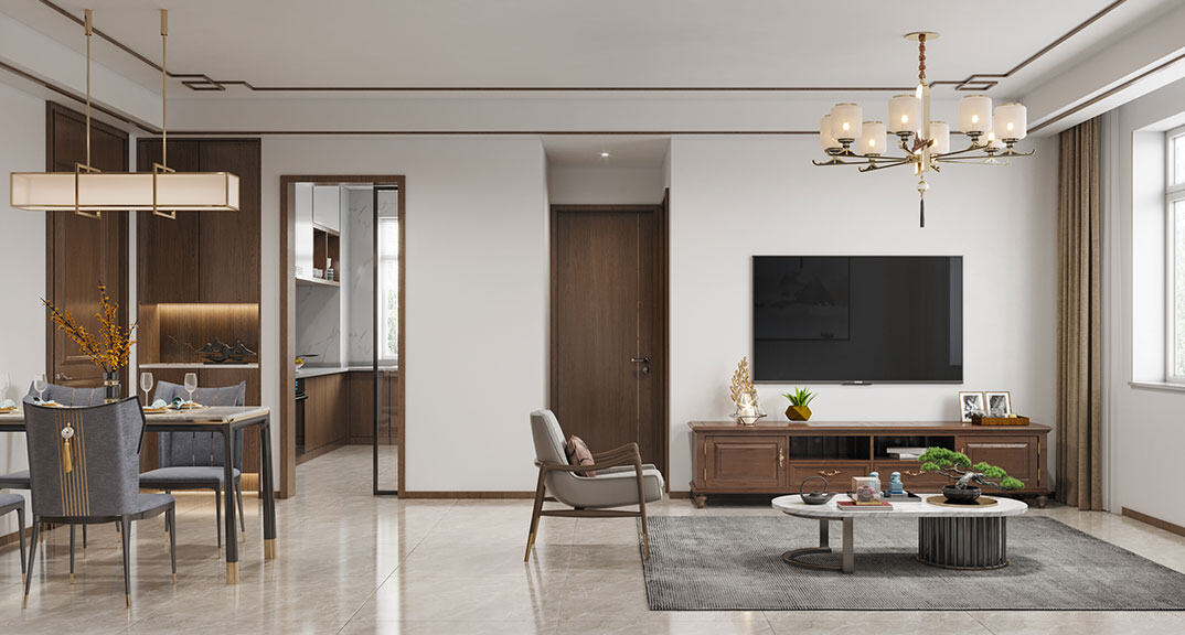 鲁商蓝岸公馆,新中式气概