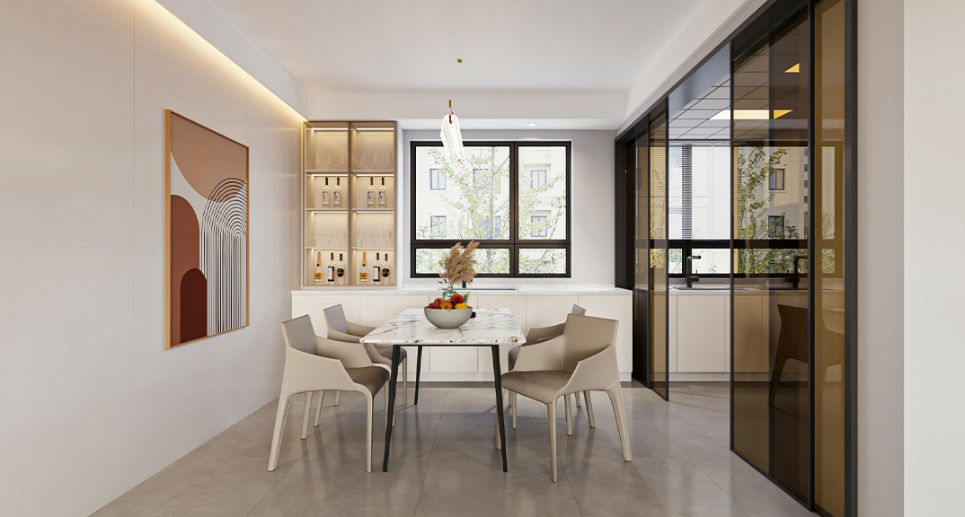 玖熙城160㎡四室两厅餐厅现代简约气概月博案例效果图.jpg